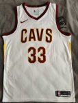 Maillot de Basket #33 Travers Cleveland Cavaliers Blanc